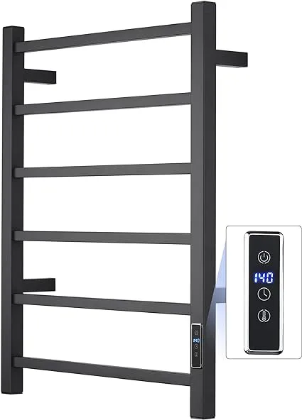 SHARNDY Towel Warmer with Built-in Timer ETW13S for Bathroom Wall Mounted Bat...