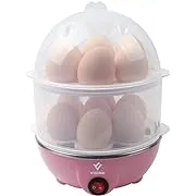 VIGIND Egg Cooker 350W Rapid Electric Egg Maker Egg Steamer Egg Boiler Egg Cookers with Automatic