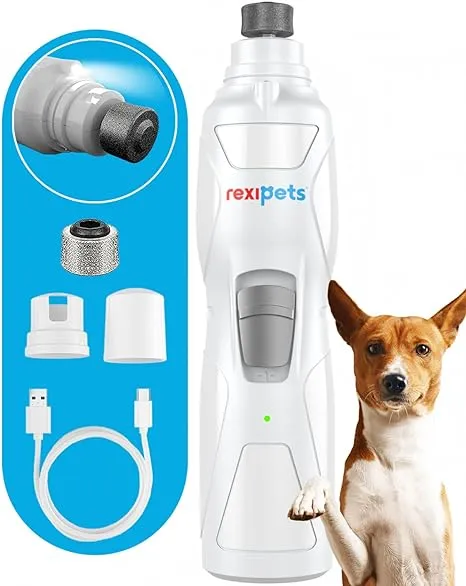 RexiPets Cat and Dog Nail Grinder