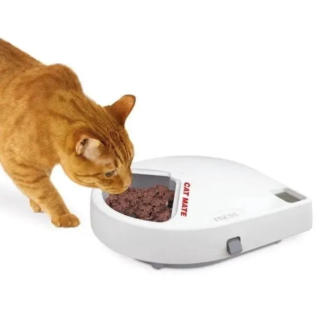 Cat Mate C300 Automatic 3 Meal Pet Feeder with Digital Timer Fully Tested, new