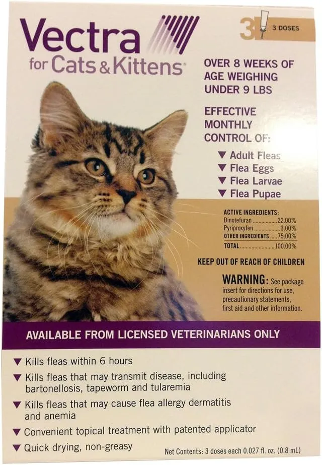 Vectra Topical Solution for Cats - 6 months