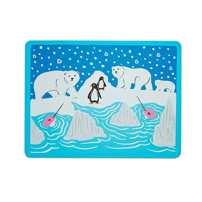 Munchkin WildLove Reversible Silicone Placemat for Kids