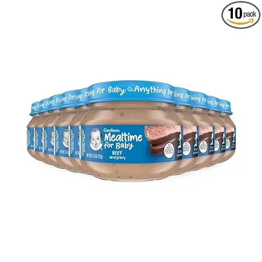 Gerber 2nd Foods Beef & Gravy - 2.5 oz