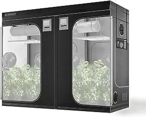 CLOUDLAB 894, Advance Grow Tent 8x4 Hydroponics Indoor Plant Box 96” x 48” x 80”