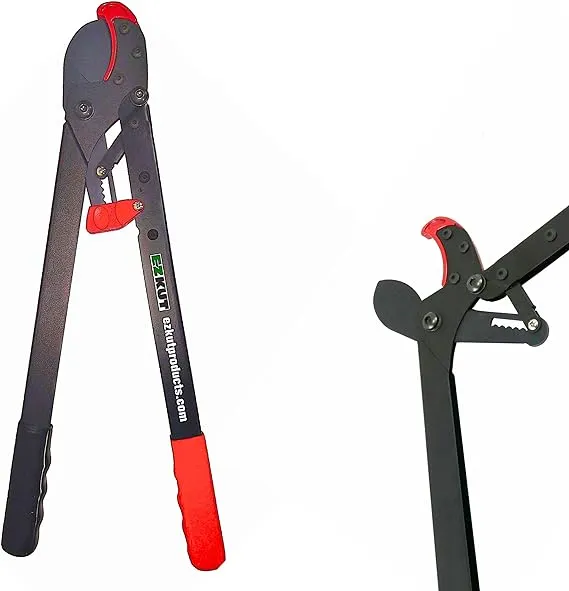 EZ Kut Lil G Branch Cutter Loppers. Ratcheting Tree Cutter - Sub Compact Lightweight Packable Loppers best Tree Branch Cutter - Yard Tools Since 1988