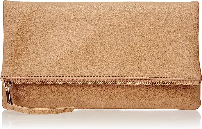 The Drop Women's Southampton Zipper Foldover Clutch