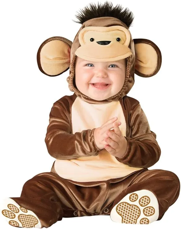 InCharacter Mischievous Monkey Infant/Toddler Costume