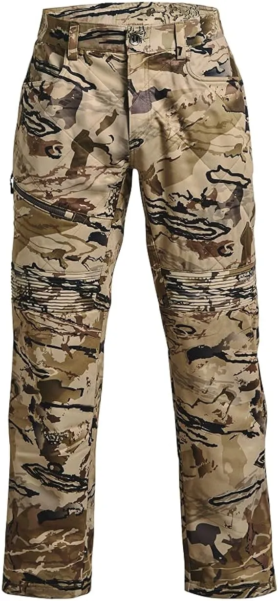 Under Armour Men&#039;s UA Brow Tine ColdGear® Infrared Pants in Camo Size L &amp; M