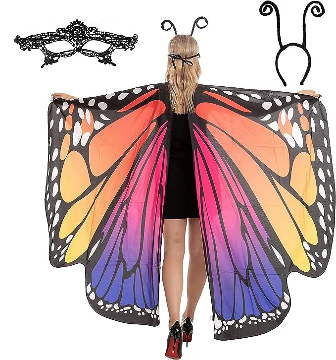 Spooktacular Creations Adult Women Butterfly Wings