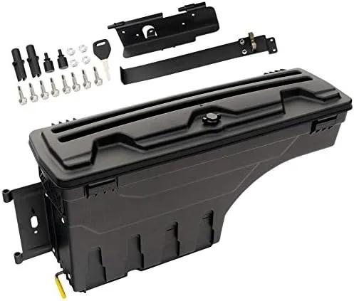 PIT66 Lockable Truck Bed Storage Toolbox, Compatible With Toyota Tundra 2007-...