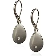 Teardrop Earring In Silver-tone