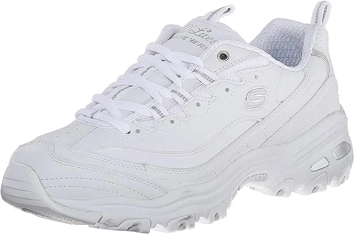 Skechers Women's D'Lites Fresh Start Memory Foam Lace-up Sneaker Fashion