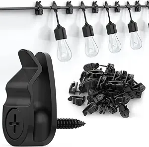 Outdoor String Lights Clips