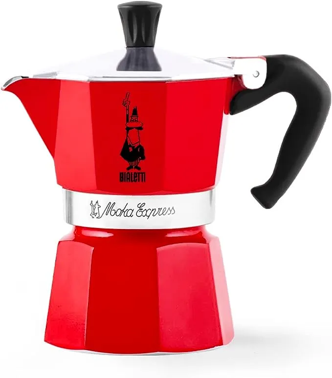 Bialetti - Moka Express - Black - Espresso Maker 3 Cup