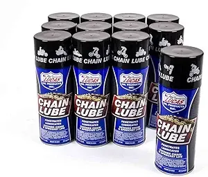 Lucas Oil Chain Lube 11.00 oz Aerosol Case of 12 P/N 10393-12