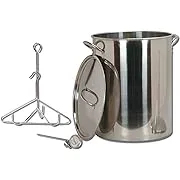 King Kooker Stainless Steel Turkey Fry Pot 30 Qt. Stainless Steel Turkey Pot