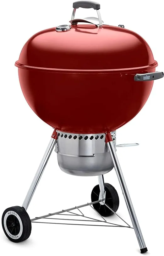 Original Kettle Premium Charcoal Grill - 22&quot; Crimson