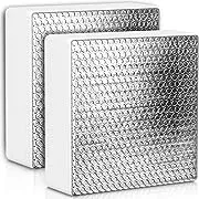 SIKADEER RV Vent Insulator 14′′x14′′x3′′ 2 Piece Universal RV Skylight Cover with Reflective Surface