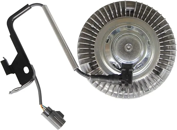 Radiator Cooling Fan Clutch Electric fit for 2004-2009 Dodge Cummins Ram 2500 5.9L 2007-2009 Dodge Ram 2500 6.7L 2004-2007 Dodge Ram 3500 5.9L 2007-2009 Ram 3500 6.7L 2005-2008 Ram 4000 Diesel Turbo