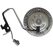 Radiator Cooling Fan Clutch Electric Fit for 2004-2009 Dodge Cummins Ram 2500 5.9L / 2007-2009 Dodge Ram 2500 6.7L / 2004-2007 Dodge Ram 3500 5.9L / 2007-2009 Ram 3500 6.7L