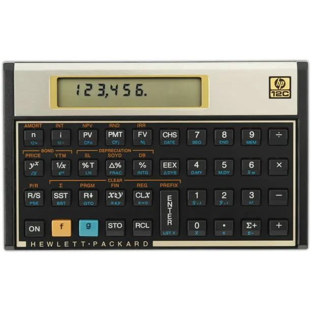 HP 12CP Financial Calculator