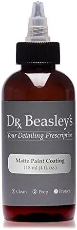 Dr. Beasley's MP31T04 Matte Paint Coating -4 oz., Durable and Hydrophobic, Resists UV Fading, Readily Biodegradable