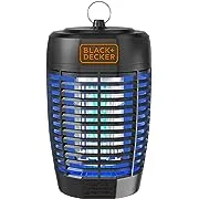 Black+Decker In/Outdoor Bug Zapper Mosquito Repellant &amp; Fly Trap ¼ Acre BDXPC977