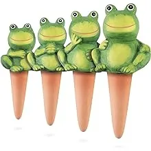 XueshouRT 4-Pack Frog Plant Watering Globes