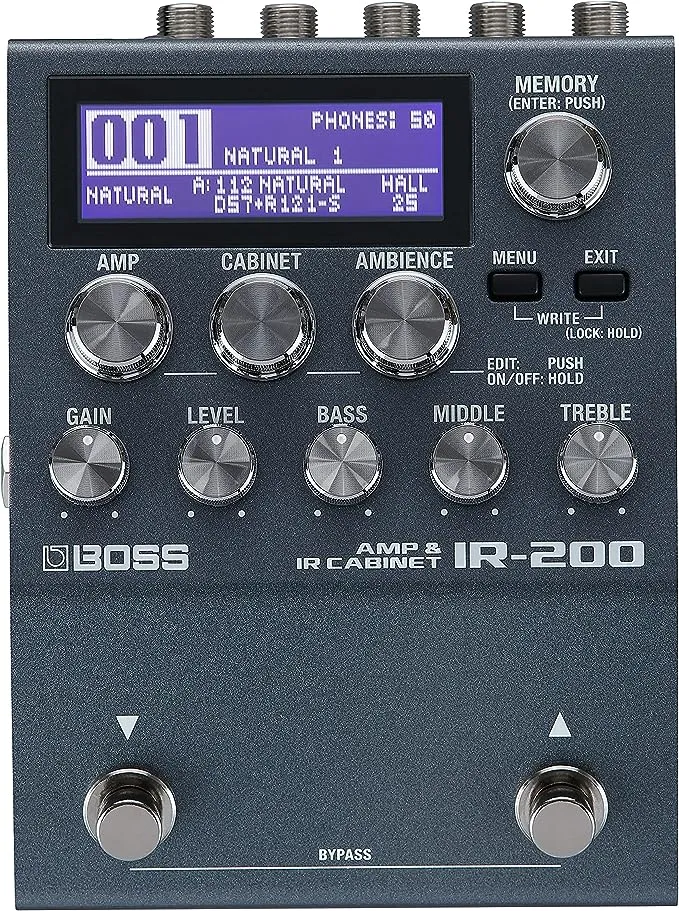 Boss IR-200 Amp and IR Cabinet Pedal