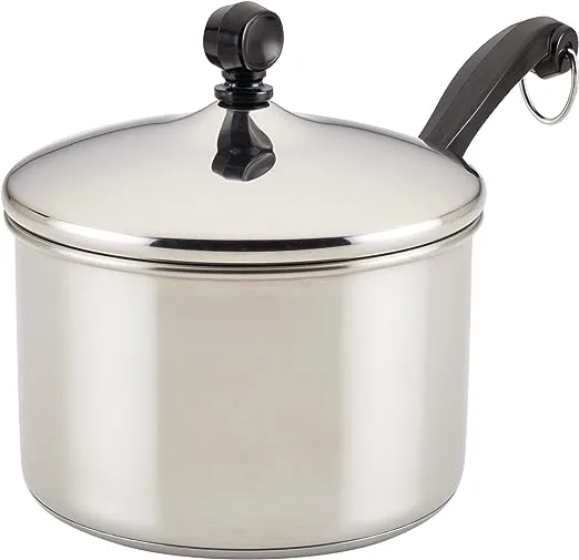 Classic Series 2 qt. Stainless Steel Sauce Pan with Lid