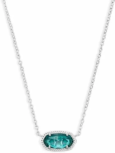 Kendra Scott Elisa Pendant Necklace - London Blue