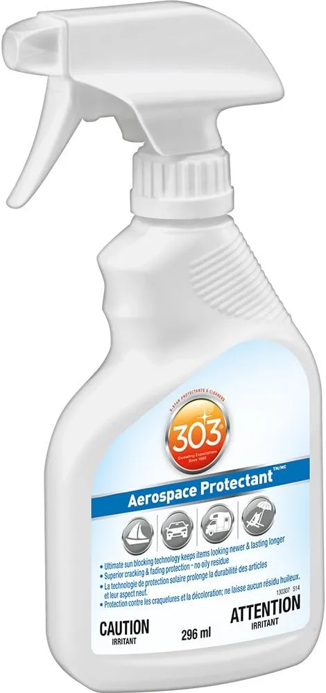 303 Aerospace Protectant - Superior UV Protection - Prevents Fading and Cracking - Repels Dust, Lint, and Staining - 32oz (30313CSR)