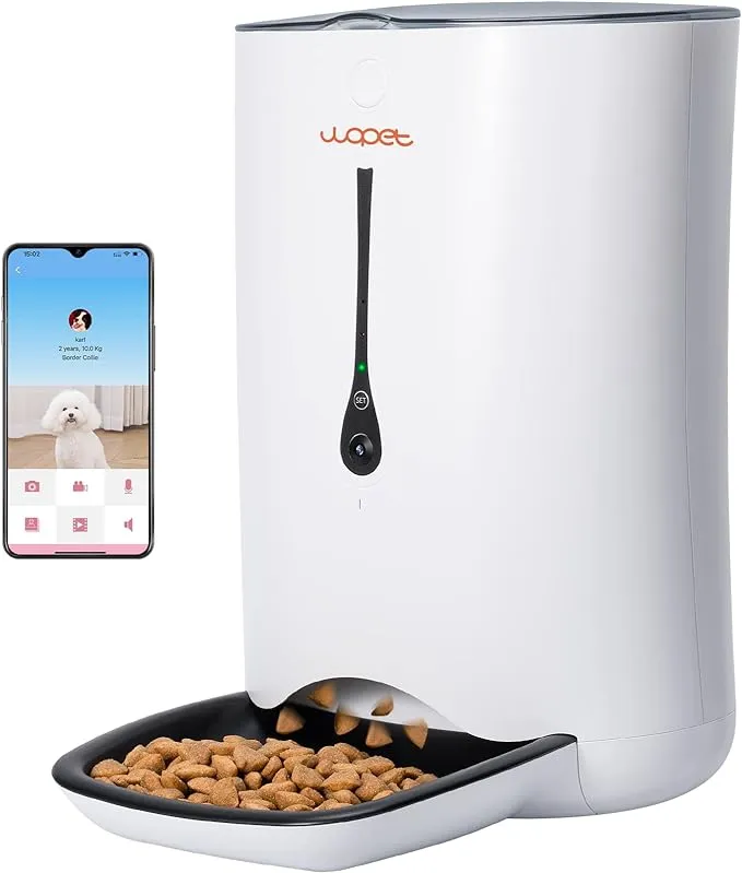 WOpet Automatic Cat Feeder with Camera