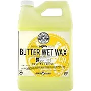 Chemical Guys WAC_201_16 Butter Wet Wax, Deep Wet Shine for Cars, Trucks, SUVs, RVs & More, 16 fl oz, Banana Scent