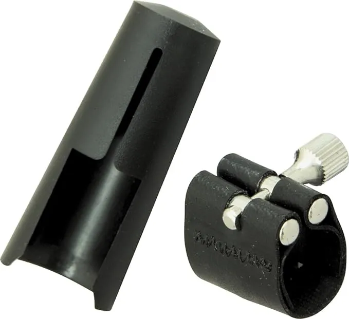 Rovner Dark 1MD Metal Soprano Saxophone Ligature & Cap