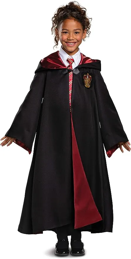 Harry Potter Hogwarts - Bata clásica para niños, disfraz, accesorio