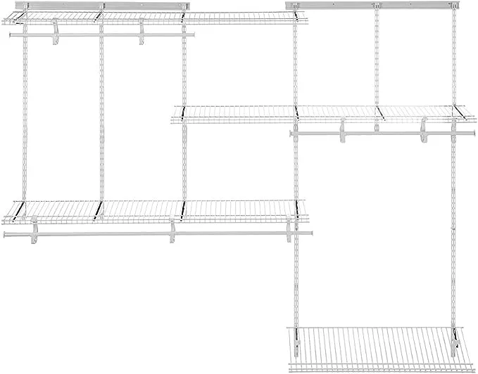 ClosetMaid ShelfTrack Adjustable Closet Organizer Kit