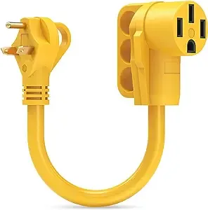 Kohree 30 Amp to 50 Amp RV Plug Adapter