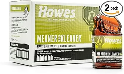 Howes Meaner Power Kleaner 32-Ounce Fuel Stabilizer, Injector Cleaner, and Diesel Fuel Lubricator Casepack (Six 32-Ounce Bottles)Howes Meaner Power Kleaner 32-Ounce Fuel Stabilizer, Injector Cleaner, and Diesel Fuel Lubricator Casepack (Six 32-Ounce Bott