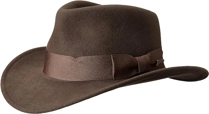 Indiana Jones Men's Crushable Fedora Hat