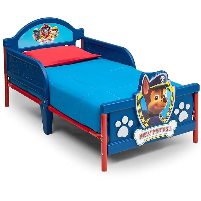 Children 3D-Footboard Toddler Bed Nick Jr. Paw Patrol