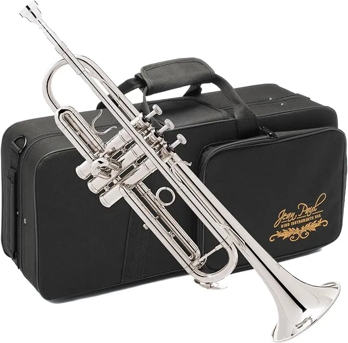 The Jean Paul TR-330N Standard Student Trumpet, One Size, Silver