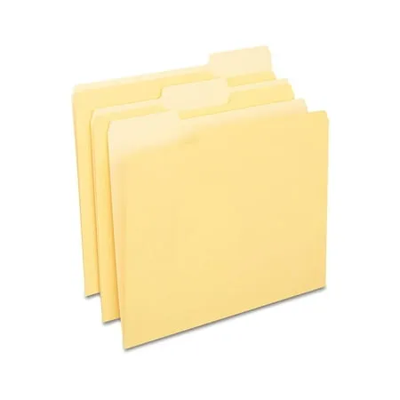 Staples Colored Top-Tab File Folders