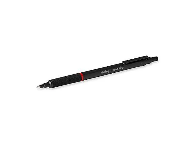 Rotring 800 Retractable Ballpoint Pen, Medium Point, Silver