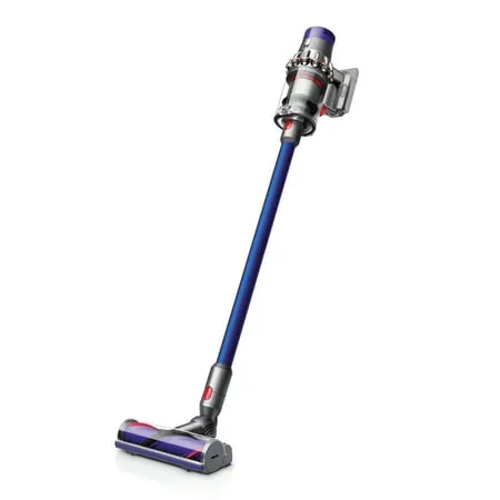 Dyson V10 Cordless Stick Vacuum Cleaner: 14 Cyclones, Fade-Free Power, Whole Machine Filtration, Hygienic Bin Emptying, Wall Mounted, Up to 60 Min Runtime, Purple