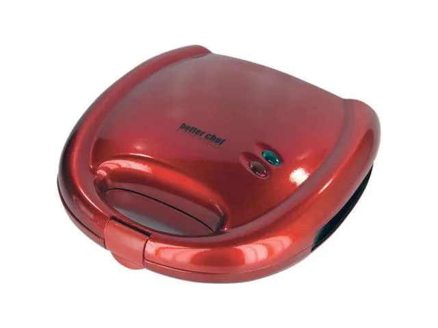 Better Chef IM-287R Sandwich Grill, Red