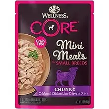 Wellness Core Natural GFSmall Breed Mini Meals Chicken Canned Dog Food 3 oz