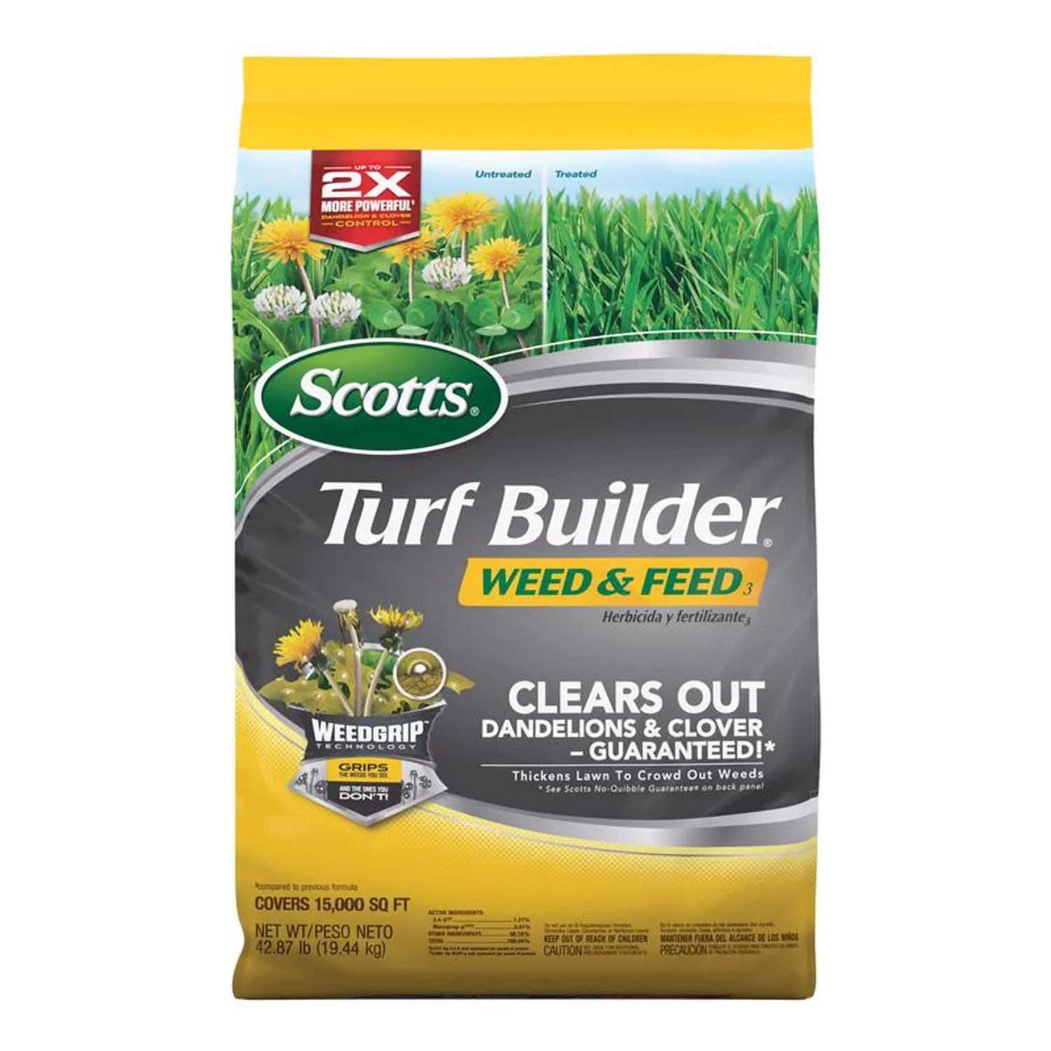 Scotts Turf Builder Weed & Feed (28-0-3)