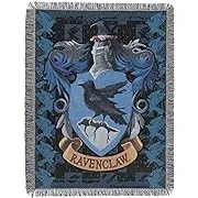 Northwest Harry Potter Ravenclaw Crest Woven Tapestry Throw