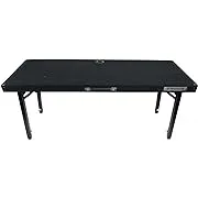 Rockville RTBL4 Adjustable Height DJ Table